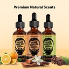 Beard Oil 3 Pack 90ml - Growth  Conditioning  Hydrating Moisturizer Scents