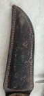 Vintage Combat  Fighting Knife Leather Stacked Wwii    Sheath