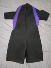 Surf Alley Usa 5mm Black And Purple Neoprene Shorty Wetsuit Size Medium