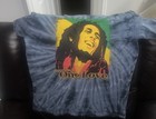 Bob Marley One Love Tie-dye Reggae Crew Neck Long Sleeve Unisex