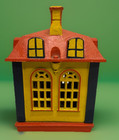 Antique Mechanical Cast Iron Coin Bank Novelty Bank Working Condition