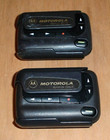 Lot Of 2 Vintage Motorola Advisor Gold Pager Beeper