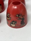 Vtg Popeye Christmas Tree Light Shade Ge 1930   s Lot Of 28 Yellow Green Plus Read