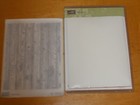 Stampin up  Hardwood Clear-mount Stamp Set New