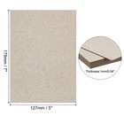 0 04 x7 x5  Book Board  10 Pack Chipboard Sheets Book Binding Board  Gray