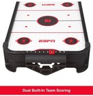 Espn Jumbo Tabletop Air Hockey With Automatic Led Scoring New