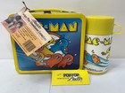 Vintage Pac-man Lunchbox And Thermos - Unused     