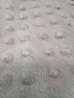 Tl Care Pink Baby Blanket Security Lovey Minky Dot Satin Back   Trim