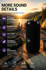 Portable Bluetooth Speaker  Ipx6 Waterproof  16hr Battery  Deep Bass  Wireless