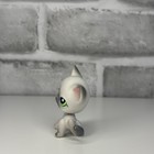 Lps Shorthair Cat 125 Gray Green Eyes 2006  Authentic Littlest Pet Shop