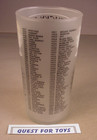 Vintage 1966 Kentucky Derby Drinking Glass 1975-1966 Winners Frosted  Souvenir
