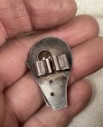 Vintage 8 7-grams Silver 1930s Bolo-tie With White-sapphires 