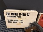 Rmi Model M-1911-67 Full Metal Replica Model Gun W original Box