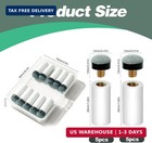 10 Sets Pool Cue Tips Replacement Kit With White Billiard Cue Sleeves And Replac