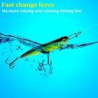 Fishing Snaps  Duo Lock Terminal Tackler  High Strength Stainless Steel Fast    