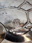 19 Hole Clear Glass Turtle Flower Frog 6 
