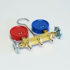 Yellow Jacket 41312 Test And Charging Manifold With 2-1 2  Gauges R134a 404a 507