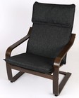 Ikea Poang Chair Armchair Cushion Pad Cover Slipcover Ikea Poang Cushion Cover