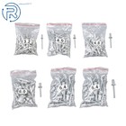 Versatile Riveting Kit 1 4   Gun With 210 Rivets For All Materials And Projects