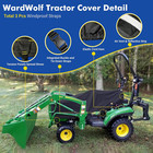 1200d Tractor Cover Compatible With John Deere  Kubota  Mahindra 100  Waterproof
