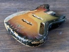1969-71 Fender Jazz Bass Guitar Body 4-bolt Sunburst Vintage Relic Part