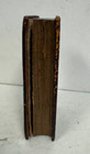 Antique French Pratique La Perfection 1833 Secret Leather Book Safe 6 5  H