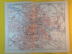 1890 Breslau Poland Vintage Geographical Map Original C21-2