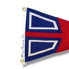 Vintage Myles River Yacht Club Burgee St  Michaels Md Chesapeake Bay Nautical