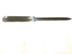 Lenore Doskow Sterling Letter Opener Plain Heavy