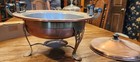 Vintage Copper Chafing Dish 