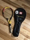 Wilson Pro Staff 5 1 Hyper Carbon Surge Tennis Racquet With Bag 4 3 8 