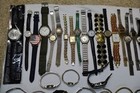 Vintage modern Watch Lot - Timex  Citizen  Seiko  Elgin - Untested - 72 Pieces
