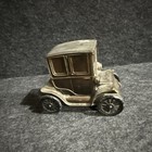 Vintage Banthrico Chicago Antique Car Coin Bank Metal Promotional Still Bank