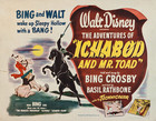 1949 Walt Disney The Adventures Of Ichabod   Mr  Toad Headless Horseman             