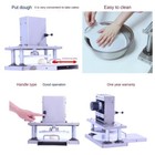 110v 220v Commercial Electric Pizza Dough Press Machine Sheeter Pressing Machine