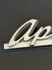 Vintage 1960-61 Chevrolet Apache 10 Pick-up Truck Chrome Hood Emblem Plate