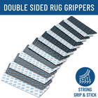 Area Rug Gripper For Hardwood Floors  8 Pack  - No Damage Non Slip Rug Pads  Flo