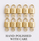     Mirror Polish    Louis Vuitton Padlock Keys 10set Brass Gold Accessories Random