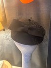 Vintage Hat Brown Felt Fashion