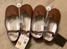 Danskin Kids Girls Ballet Dance Shoes Brown Style