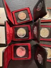 Lot Of  six 6  Canadian Silver Dollars