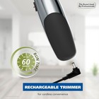 Wahl Groomsman Rechargeable Beard Trimmer Kit For Mustaches  Nose Hair  And Ligh