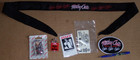 Motley Crue Girls Girls Girls Vintage 1987 Headband Backstage Pass Keychains Lot