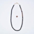 Coffee Bean Wedding Trade Beads 38 Inch