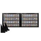 Trade Show Display Case Lockable  Full Table Top Trading Card Collector Portable