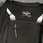 Rawlings Legion Baseball Softball Backpack Black 45l Bat Sleeves Shoe Pocket New
