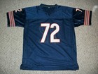 William Perry Unsigned Custom Chicago Sewn New Football Jersey Sze S-3xl Blue wh