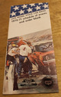 Vintage 1970 Daytona Firecracker 400 Race Program Schedule Brochure Ephemera