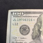 2009 Star Note  100- One Hundred Dollar Bill  19706316 --   Dollar    jl    Bill 