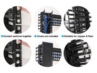 45u Vertical Cable Manager     Double Sided